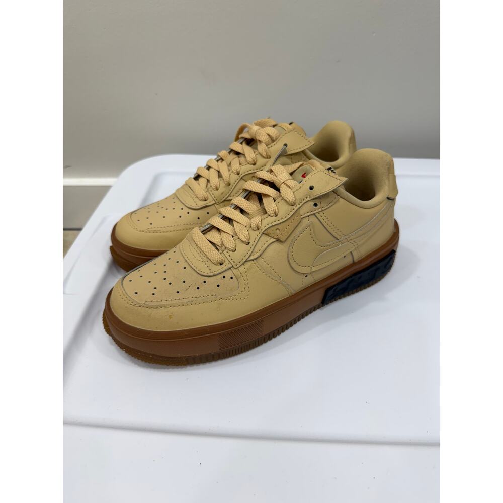 Nike AIR FORCE 1 FONTANKA Women's Shoes Sesame/Black Multi Sz 7.5 DH1290-201 - Picture 11 of 11